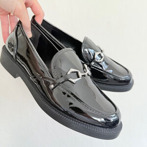 Vince Camuto Women's Black Elpia Loafers Size 10 NWOT